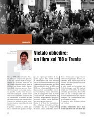 Vietato obbedire: un libro sul '68 a Trento - Riviste - Provincia ...