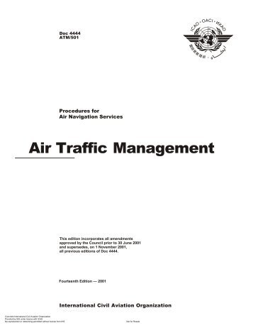 ICAO Doc 444 - The Boeing 737 Management Reference Guide