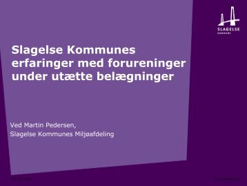Martin Pedersen, Slagelse Kommune - ATV - Jord og Grundvand