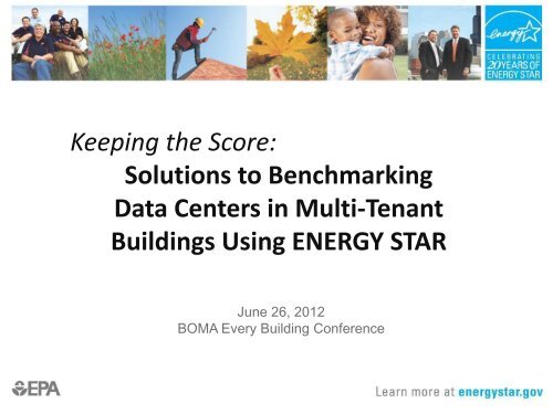Benchmarking Data Centers - BOMA