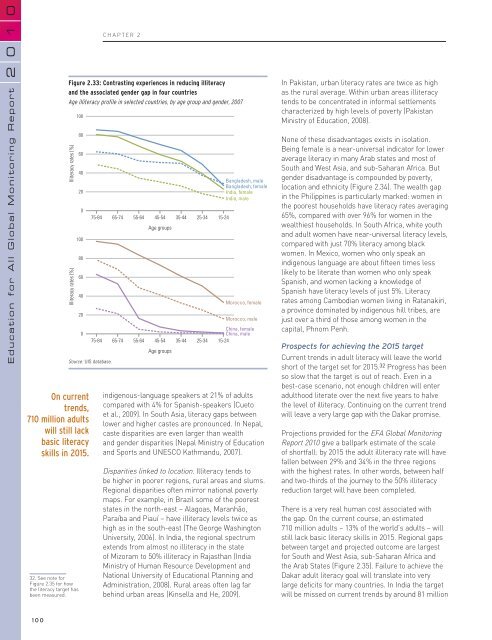Reaching the marginalized: EFA global monitoring report, 2010; 2010