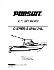 3070 Offshore Y3A.pmd - Pursuit Boats