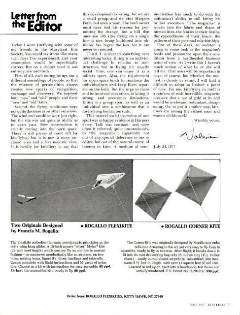 Kite Lines - Vol.1 No. 3 - KiteLife