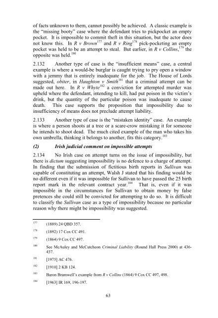 Consultation Paper on Inchoate Offences - Law Reform Commission