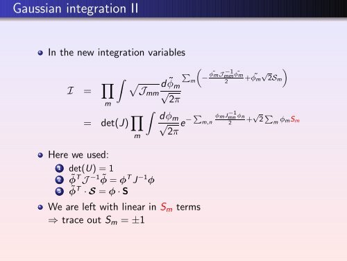 Ising model and auxiliary fields