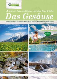 Von der einstigen Sommerfrische Österreichs - Nationalpark Gesäuse