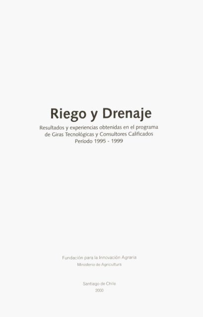 Riego y drenaje