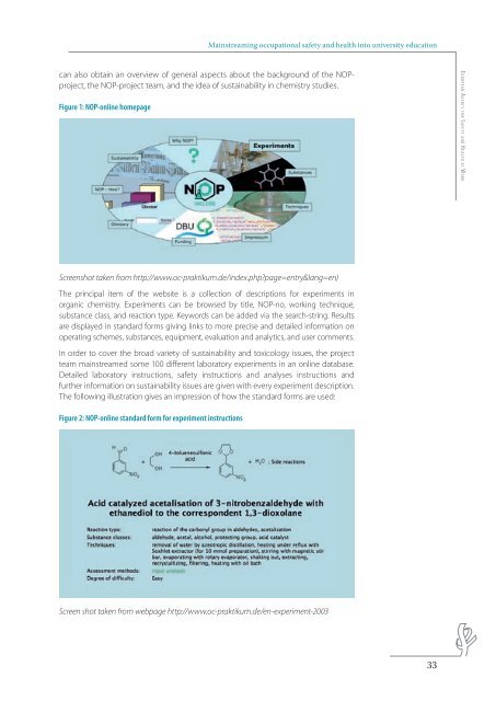 Mainstreaming occupational safety and health into university ...