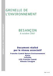 Grenelle Besancon re.. - La maison de l'environnement de Franche ...