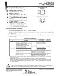 sn74lvc1g125 single bus buffer gate with 3-state output - Datasheet ...