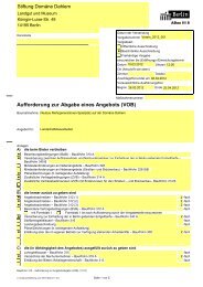 Aufforderung zur Abgabe eines Angebots (VOB) - Die ...