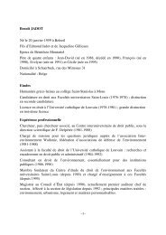 JADOT Benoît - Centres FUSL - Facultés universitaires Saint-Louis