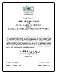 NPDES General Permit for Storm Water Discharges - Department of ...