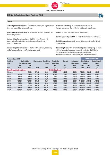 Ventilatoren - Felderer