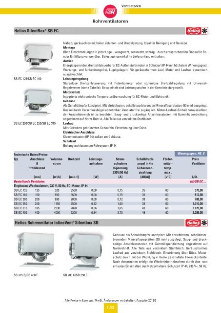 Ventilatoren - Felderer