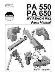 PA 550 & 650 MK3 - McConnel