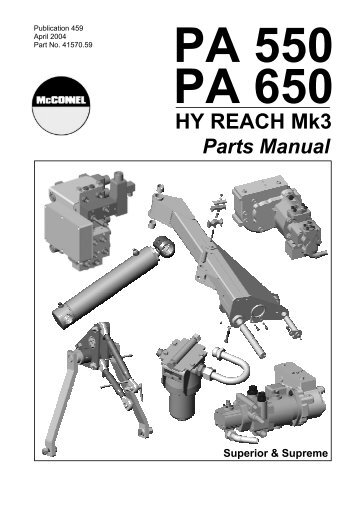 PA 550 & 650 MK3 - McConnel