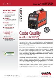 InvertecÂ® V205-T AC/DC - Lincoln Electric