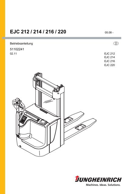 EJC 212 / 214 / 216 / 220 - Jungheinrich