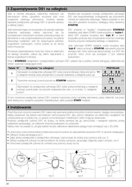 Radio command digital selector PUK CODE - MHOUSE