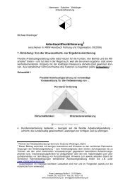 Arbeitszeitflexibilisierung - Arbeitszeitberatung Dr. Hoff Weidinger ...