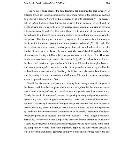 Immunology as a Metaphor for Computational ... - Napier University