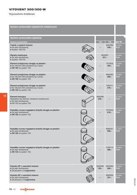 Cennik 2013 ï - Viessmann