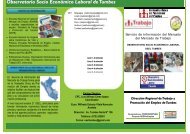 Boletines y Trípticos - Gobierno Regional TUMBES