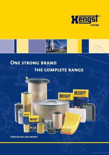 One strong brand the complete range - Hengst GmbH & Co. KG