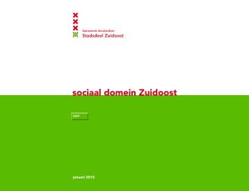 januari 2010 - Stadsdeel Zuidoost - Gemeente Amsterdam