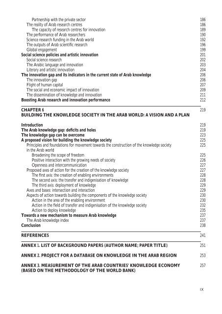 Arab Knowledge Report 2009: Towards Productive