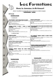 Formations environnement - MIP de Louhans