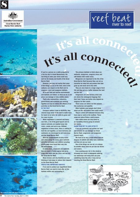 2005 Reef Beat posters 1-8 in Cairns Post.pdf - Great Barrier Reef ...