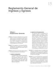 Reglamento General de Ingresos y Egresos - Universidad ...