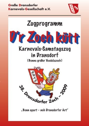 Zugprogramm - Ortsausschuss Bonn-Dransdorf