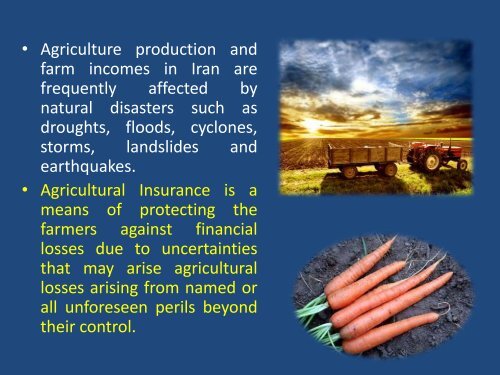 Agriculture Insurance in India: A Study of Jammu and Kashmir
