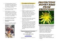 Protecting Honey Bees from Pesticides - Oklahoma Department of ...