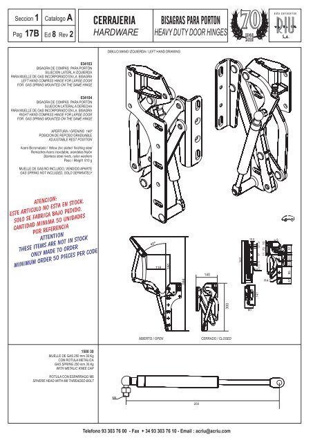 1-CERRAJERIA HARDWARE