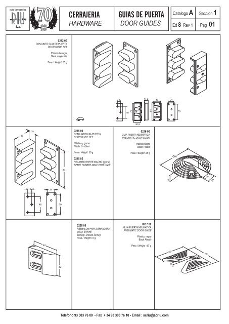 1-CERRAJERIA HARDWARE