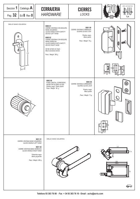 1-CERRAJERIA HARDWARE