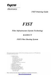 FIST Ordering Guide Fiber Infrastructure System Technology ...