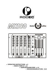 limited edition - Rodec