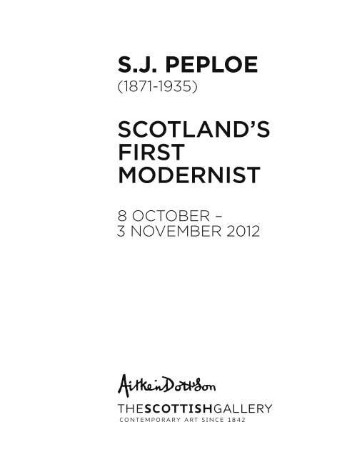 Download PDF: SJ Peploe - The Scottish Gallery