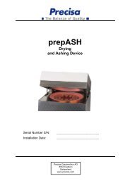 prepASH Drying and Ashing Device - Precisa