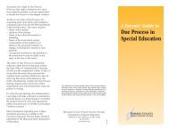 Due Process in Special Education - Howard County Public Schools