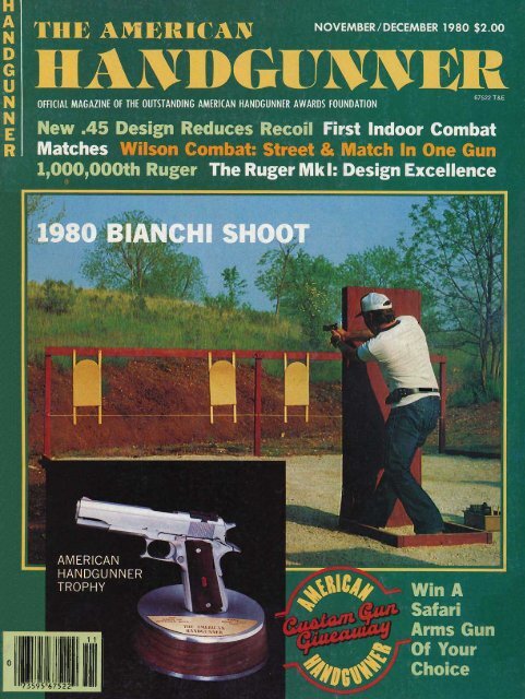 Nov/Dec 1980 - American Handgunner