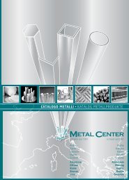 profili & accessori in alluminio aluminium profiles  - Metal Center