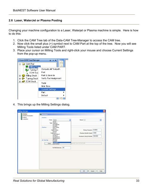 Nesting Manual - BobCAD-CAM