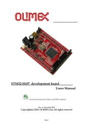 STM-H107 development prototype board