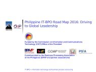 Philippine IT-BPO Road Map 2016